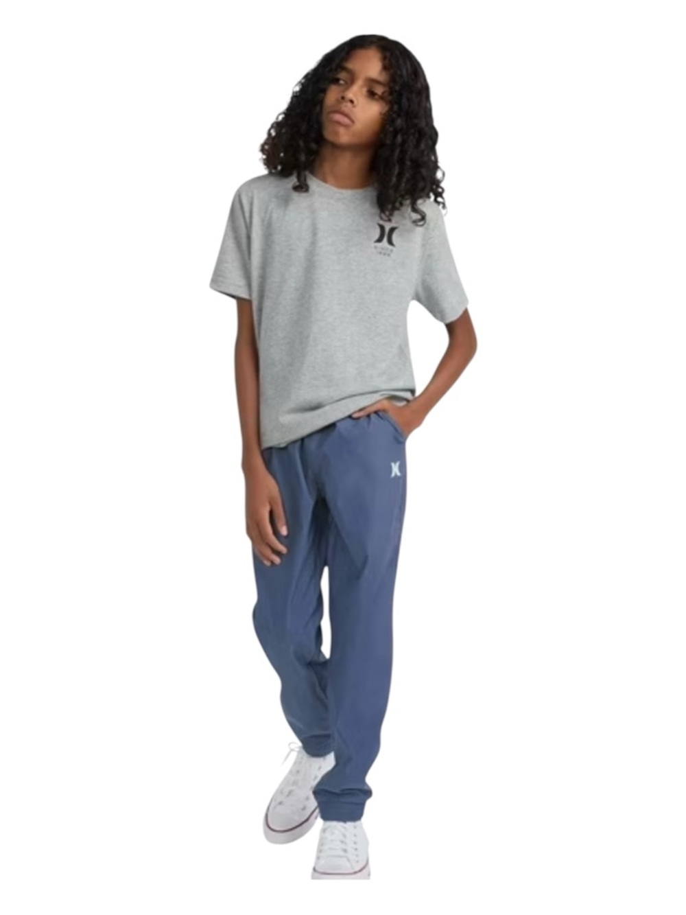 Hurley - NWT - Slate Blue Boys Performance Joggers - Picture 4 of 6